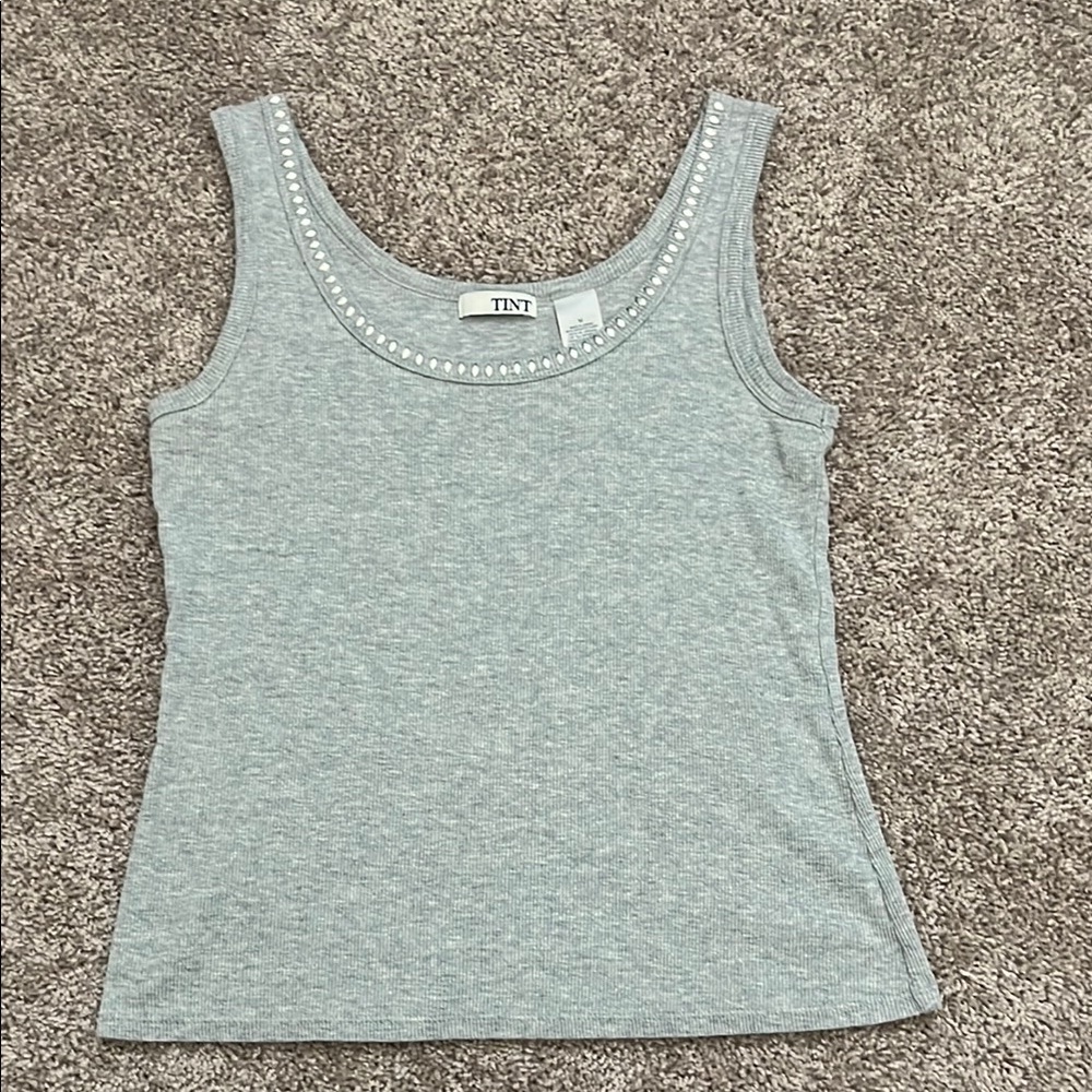 Women's Gray Tank Top